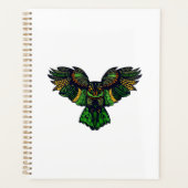 Majestic Emerald Owl Planner (Voorkant)