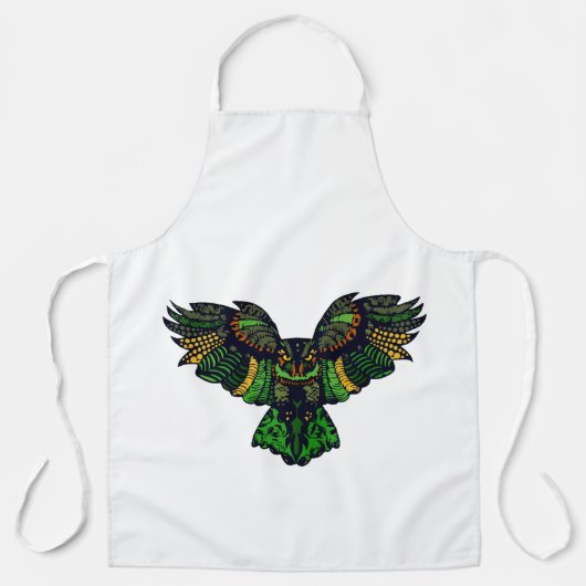 Majestic Emerald Owl Schort (Voorkant)