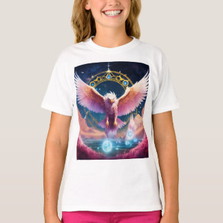 "Majestic Falcon: een prachtig kunstwerk" T-shirt