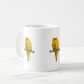 Majestic Falcon Mug – Bold Wildlife Bird of Prey A Koffiemok (Voorkant links)