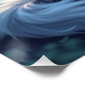 **Majestic Fantasy Cat with Mystical Aura – High F Perfect Poster (Hoek)