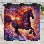 Majestic Fantasy Horse Cosmic Swirl Thermosbeker