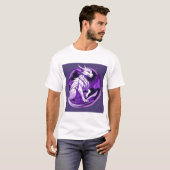 Majestic Fire Guardian Dragon T-shirt (Voorkant volledig)