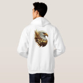 "Majestic Flight" Hoodie (Achterkant volledig)