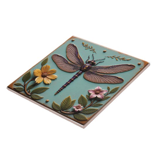 Majestic Flight of Anisoptera Tegeltje (Zijkant)