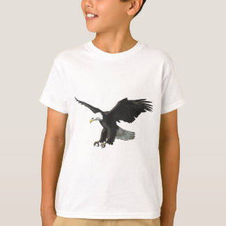 Majestic Flying American Bald Eagle Photo Portret T-shirt