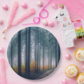 Majestic Forest Path Papieren Bordje (Feest)