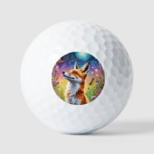 Majestic Fox Golfballen (Voorkant)