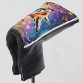 Majestic Fox Golfheadcover (3/4 voorkant)