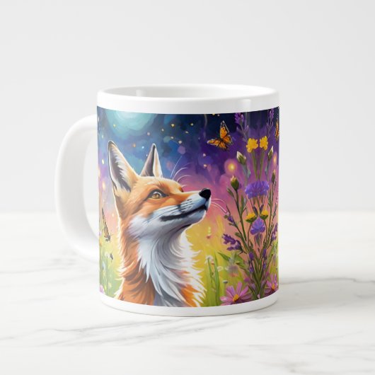 Majestic Fox Grote Koffiekop (Links)
