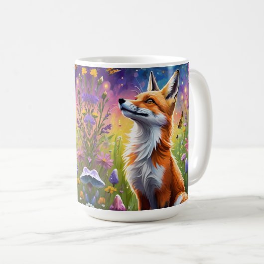 Majestic Fox Koffiemok (Voorkant rechts)