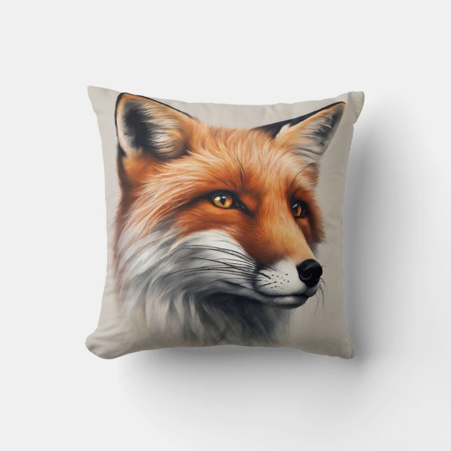 Majestic Fox Kussen (Voorkant)