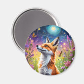 Majestic Fox Magneet (Voorkant / Achterkant)