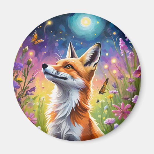 Majestic Fox Magneet (Voorkant)