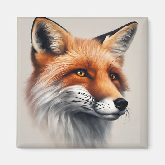 Majestic Fox Magneet (Voorkant)