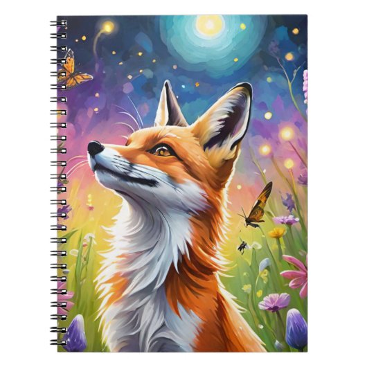 Majestic Fox Notitieboek (Voorkant)