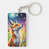 Majestic Fox Sleutelhanger (achterkant)