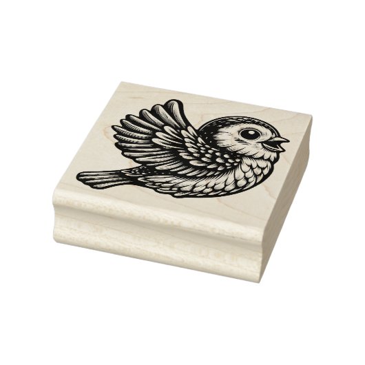 Majestic Freedom Sparrow Rubberstempel (Stempel)