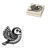 Majestic Freedom Sparrow Rubberstempel (Gestempeld)