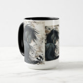 Majestic Friesian Horse by Bihrle Mok (Voorkant links)