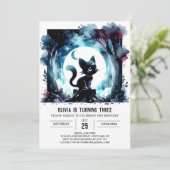 Majestic Fun Cat Verjaardag Kaart (Staand voorkant)