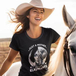 Majestic fusie: Olifant Vrouw T-shirt