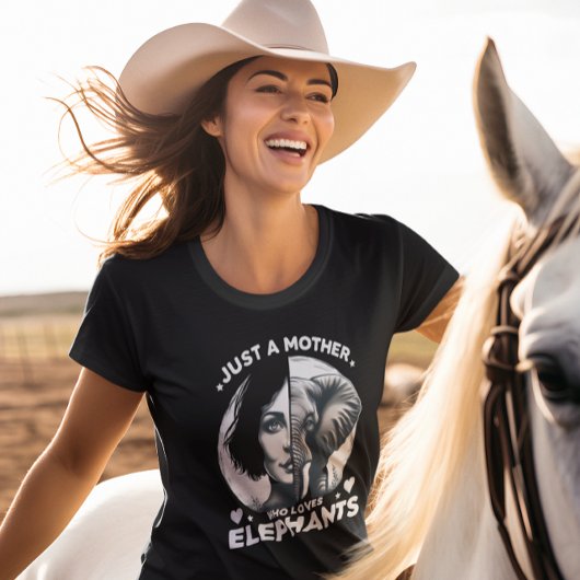 Majestic fusie: Olifant Vrouw T-shirt
