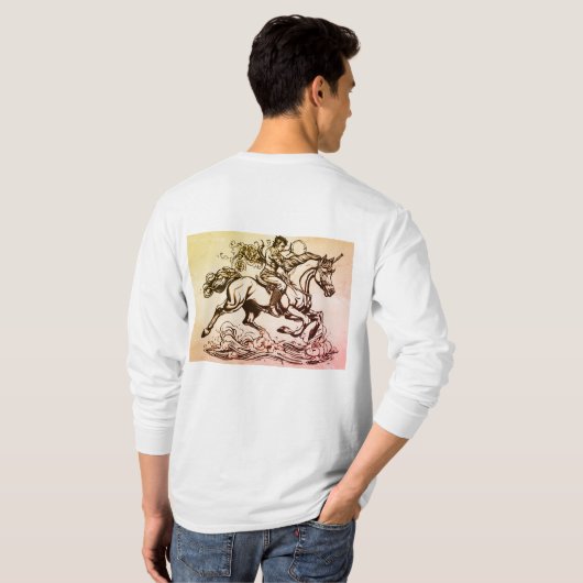 Majestic Fusion: Centaur Flash T-shirt (Achterkant volledig)