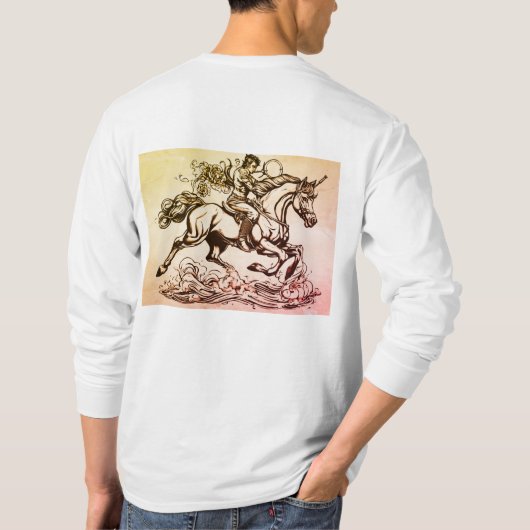 Majestic Fusion: Centaur Flash T-shirt (Achterkant)