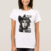 Majestic Fusion: Moeder die van paarden houdt T-shirt (Voorkant)