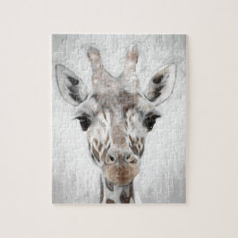 Majestic Giraffe Geportretteerd multiproduct gesel Legpuzzel
