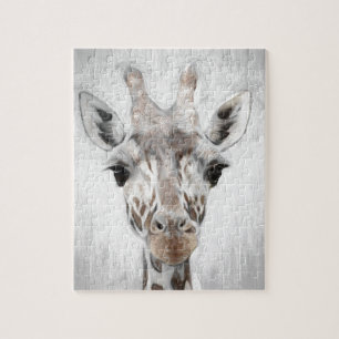Majestic Giraffe Geportretteerd multiproduct gesel Legpuzzel