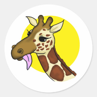 Majestic Giraffe Sticker