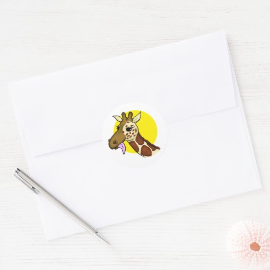 Majestic Giraffe Sticker (Envelop)