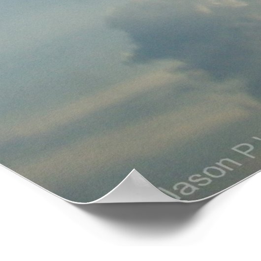 Majestic God Rays Poster (Hoek)