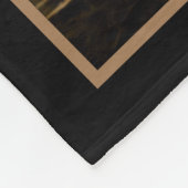 Majestic Gold Lion Fleece Deken (Hoek)