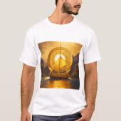 Majestic Golden Ark T-shirt - Omarm het licht (Voorkant)