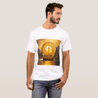 Majestic Golden Ark T-shirt - Omarm het licht