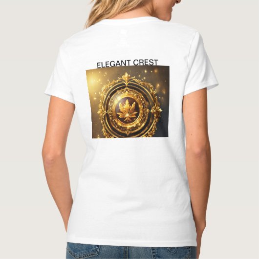 Majestic Golden Laurel Embleem T-shirt (Achterkant)
