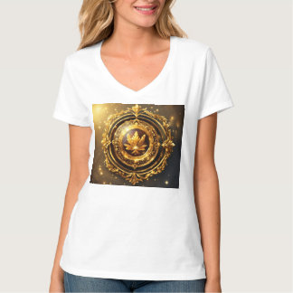Majestic Golden Laurel Embleem T-shirt