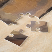 Majestic Great Dane Asleep by Fireplace Cozy Legpuzzel (Zijkant)