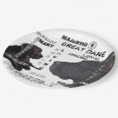 Majestic Great Danes Papieren Bordje (Gekanteld)