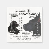 Majestic Great Danes Servetten (Voorkant)
