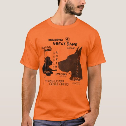 Majestic Great Danes T-shirt (Voorkant)