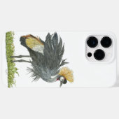 Majestic Grijze gekroonde kraanwaterkleuren Case-Mate iPhone Case (Achterkant (horizontaal))