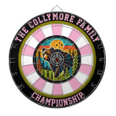 Majestic Grizzly met Target Art Dartbord (Voorkant)