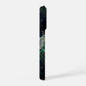 Majestic Groene & Witte Phoenix Vogel iPhone Hoesje (Rechterkant)