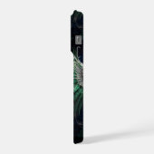 Majestic Groene & Witte Phoenix Vogel iPhone Hoesje (Linkerkant)