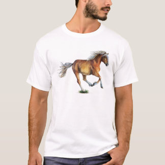 Majestic Haflinger Paard Lover Gift Idee T-shirt