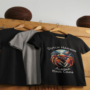 Majestic Harbour Sentinel een levendige krab T-shirt